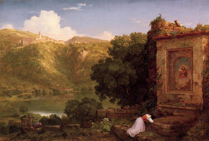 Il Penseroso, Thomas Cole